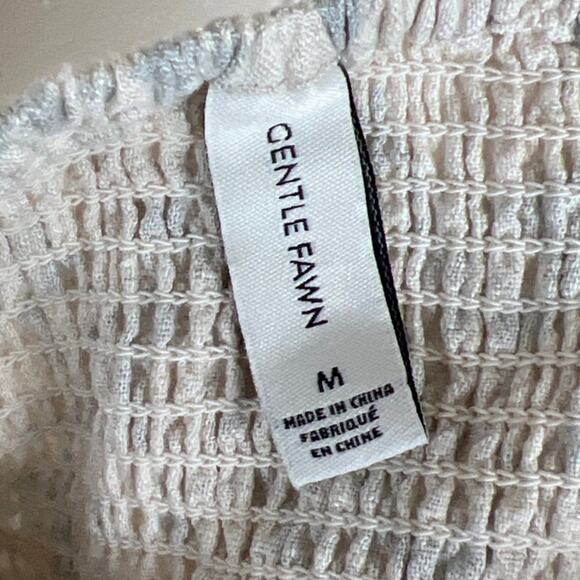 Gentle Fawn Size Medium Maxi Dress White Long Dress - Picture 3 of 5